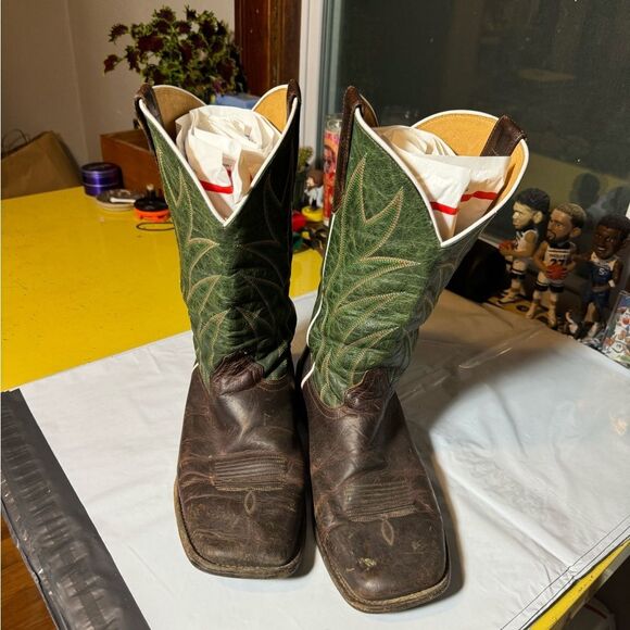 Cody James Green Cowboy Boots Sz 10.5 D - Picture 3 of 7